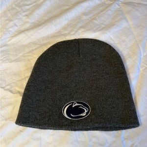 Gray Beanie with Nittany Lions Logo